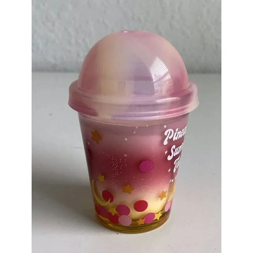 DW Home Pineapple‎ Sunrise Tea Candle Cup 4.3 OZ Richly Scented Mini Single Wick